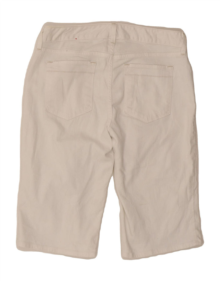 EDDIE BAUER Womens Slightly Curvy Casual Shorts US 8 Medium W30 White Vintage Eddie Bauer and Second-Hand Eddie Bauer from Messina Hembry 