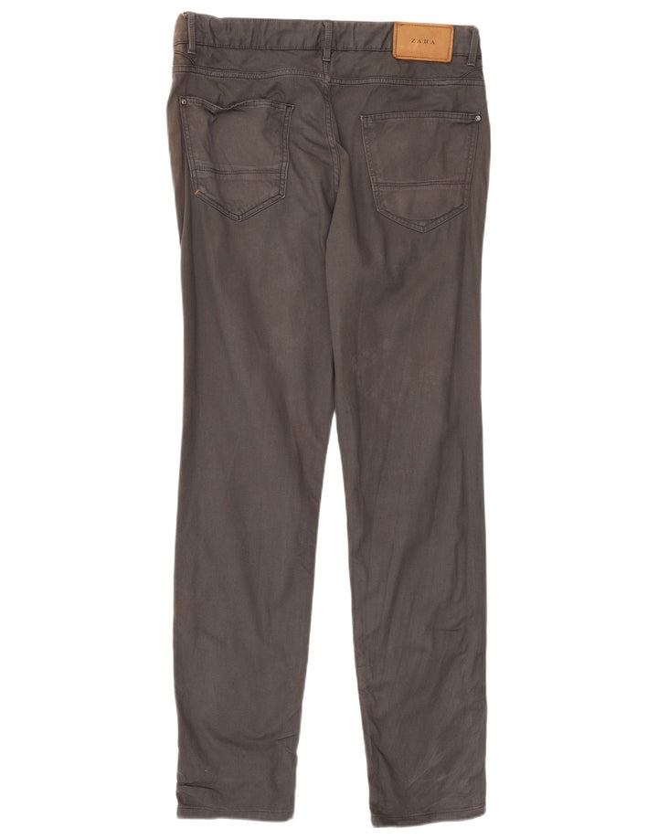 Męskie spodnie typu slim casual Zara EU 40 Medium W31 L32 szare