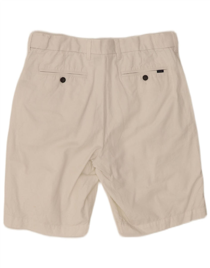 Męskie spodenki Chino MARKS & SPENCER W34, duże, białe, bawełniane