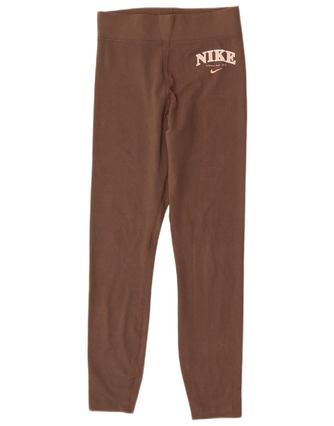 Damskie legginsy Nike Graphic UK 10 Małe, brązowe, bawełniane