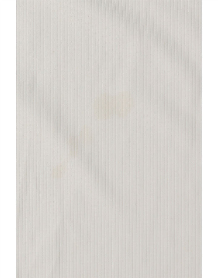 Męska koszulka z grafiką ADIDAS Real Madryt, średnia, biała, poliestrowa