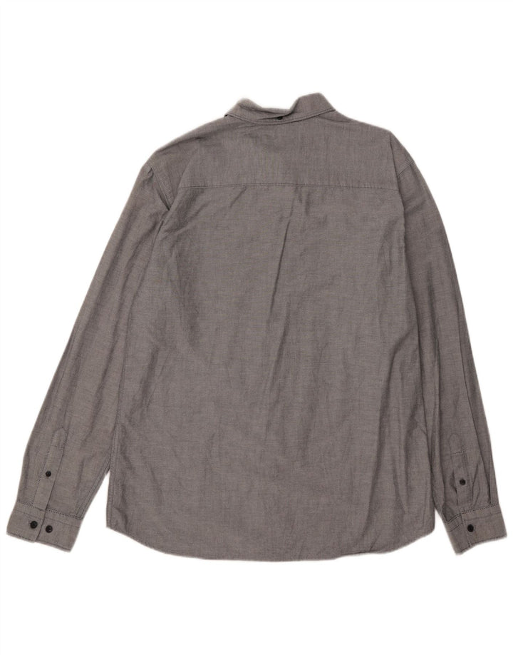 Koszula męska Jack & Jones Slim Fit XL, szara, bawełniana
