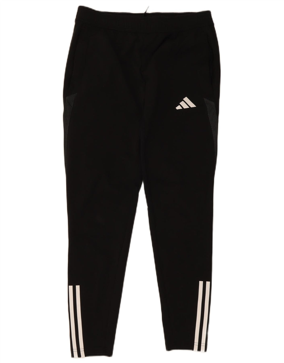 Męskie spodnie dresowe Adidas Aeroready, średni czarny poliester