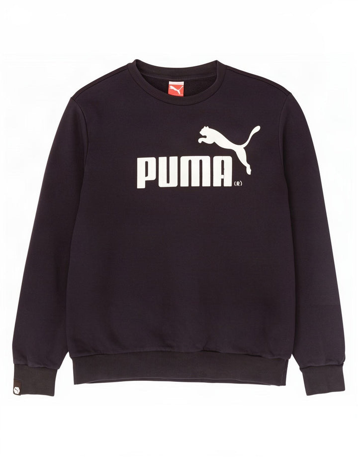 Męska bluza z grafiką Puma, duża, czarna