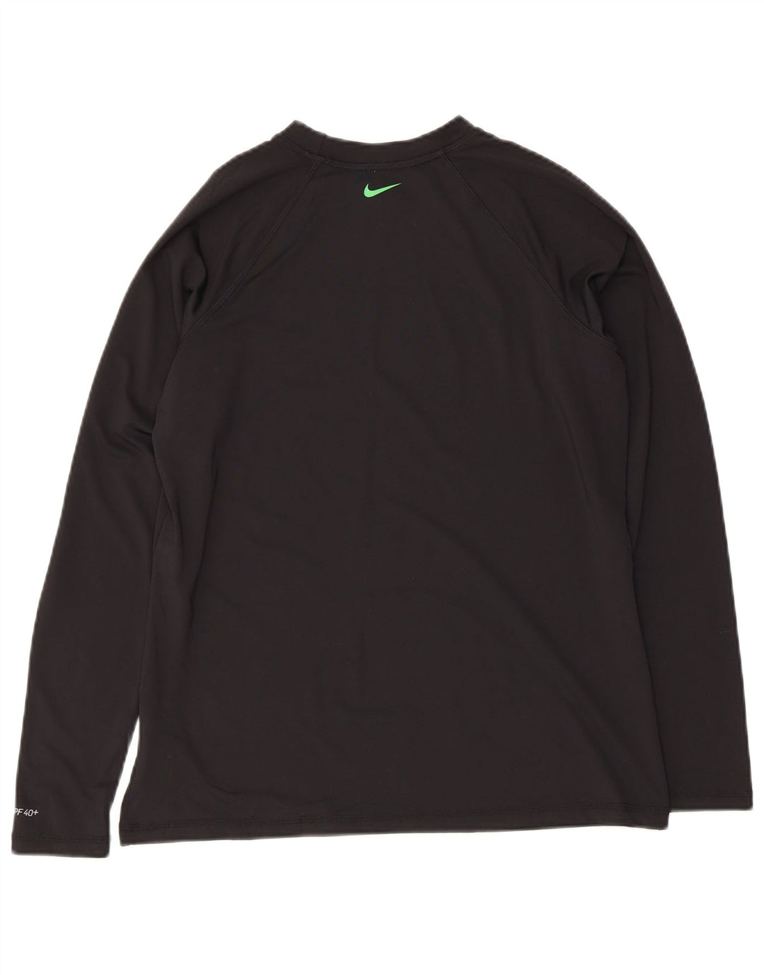 Damska koszulka Nike Dri Fit Graphic z długim rękawem, UK 14, duży, czarny poliester
