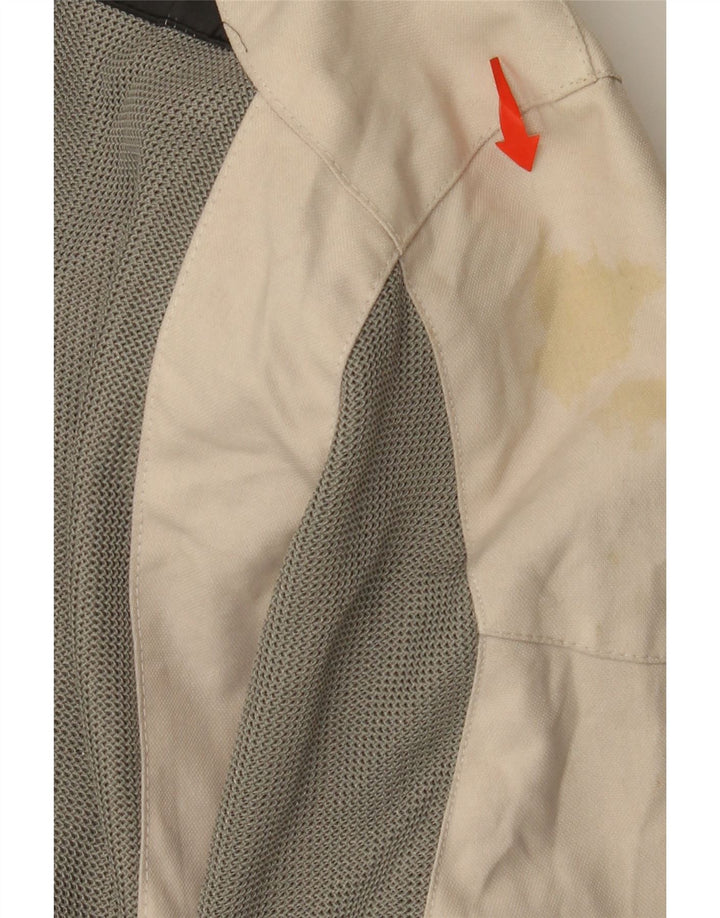 Damska kurtka racer OJ ATMOFERE UK 14, poliamid w kolorze średniego beżu