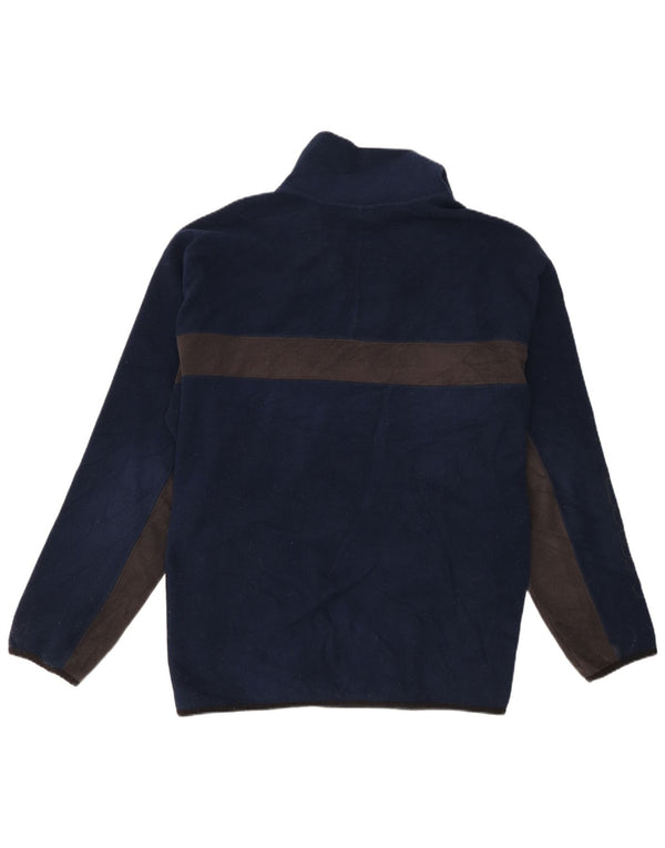 Męski sweter polarowy Nike Graphic Full Zip XL, granatowy, poliester z blokami kolorów