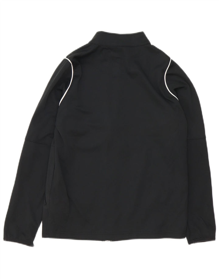 Chłopięca bluza dresowa NIKE Dri Fit z grafiką, 10-11 lat, średnia czarna