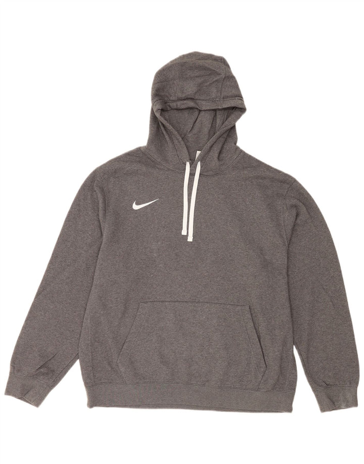 Męska bluza z kapturem Nike XL, szara, bawełniana