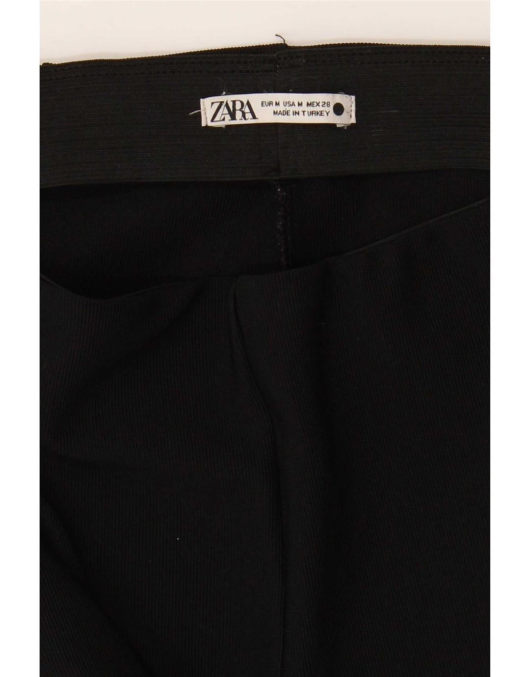 Spodnie damskie Zara Flare, średnie W28 L32, czarne
