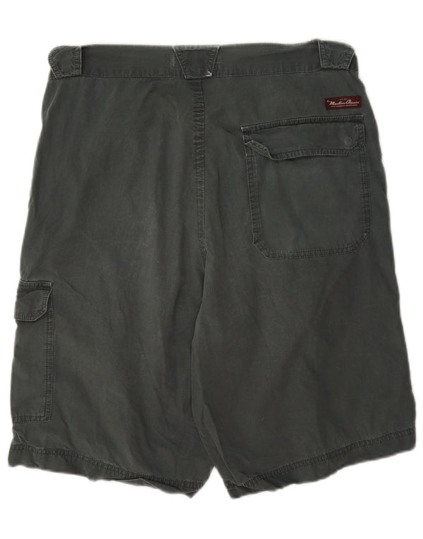 Męskie spodenki cargo Marlboro Classics EU 50 Large W34, szara bawełna