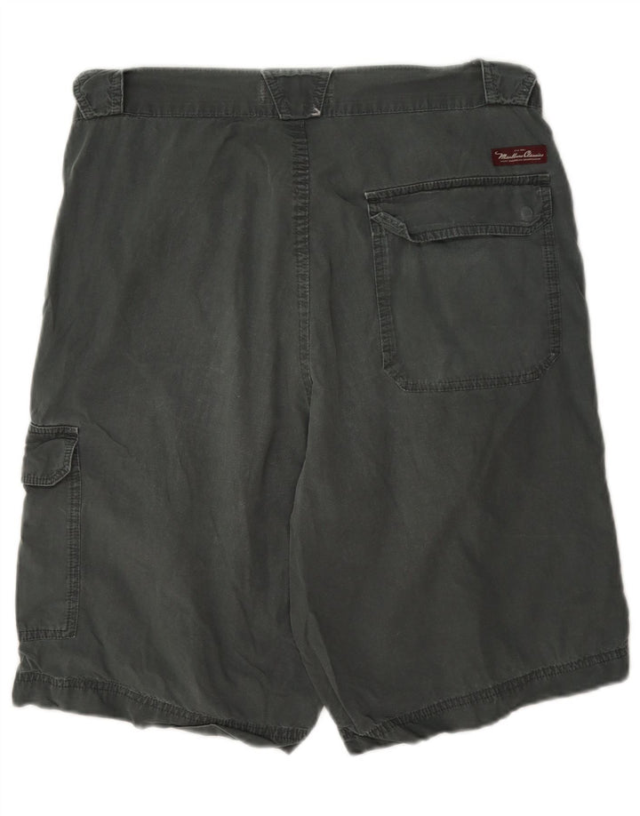 Męskie spodenki cargo Marlboro Classics EU 50 Large W34, szara bawełna