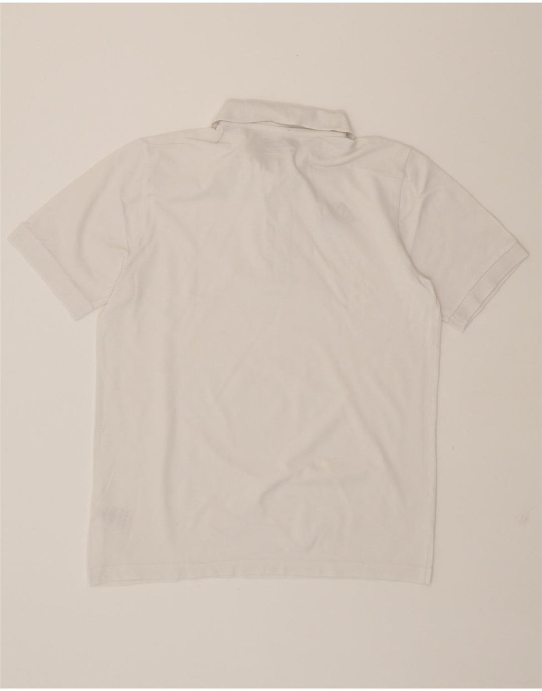 KAPPA Mens Polo Shirt Medium White Cotton Vintage Kappa and Second-Hand Kappa from Messina Hembry 