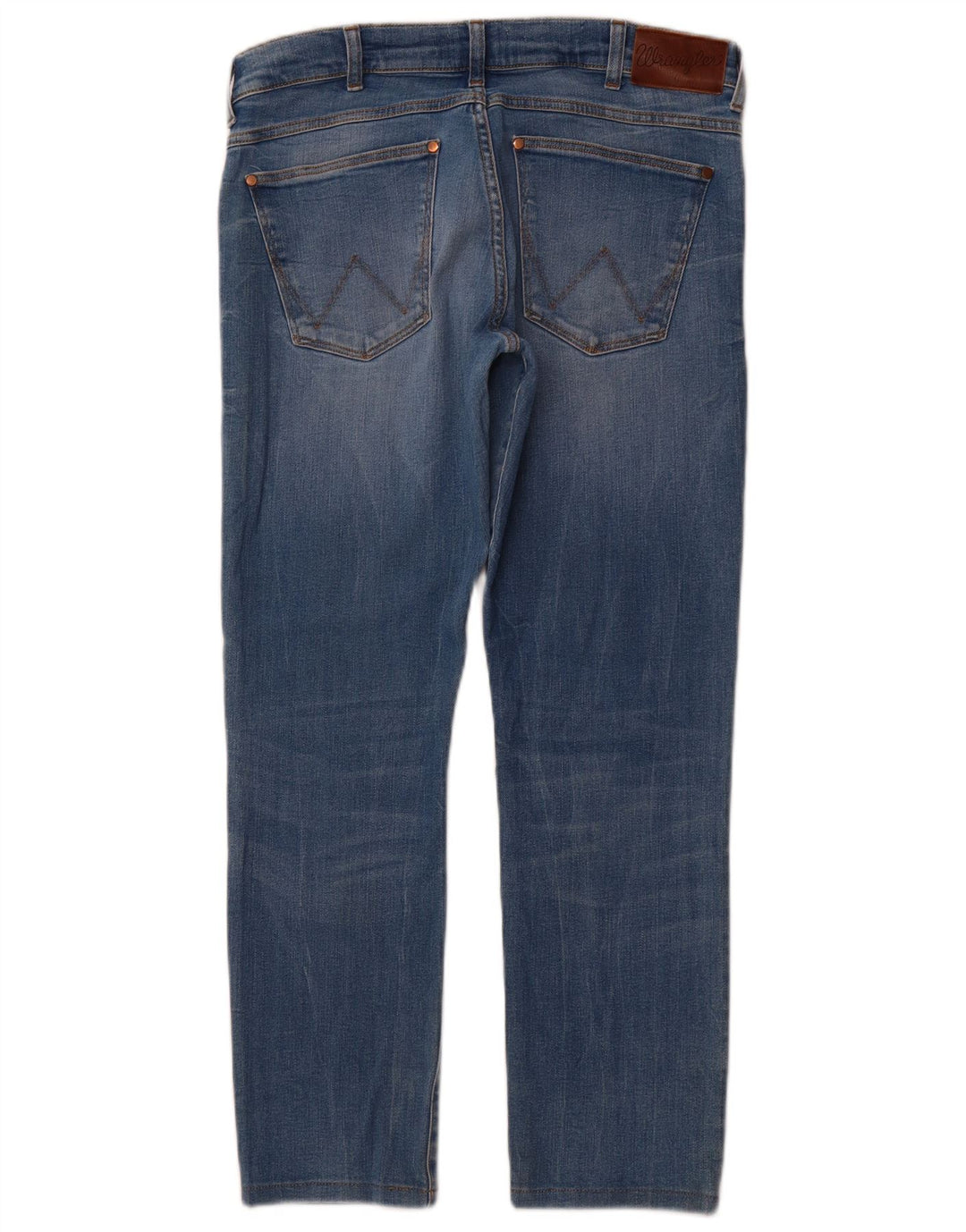 WRANGLER Męskie jeansy Larston Slim W32 L29 Niebieskie bawełniane