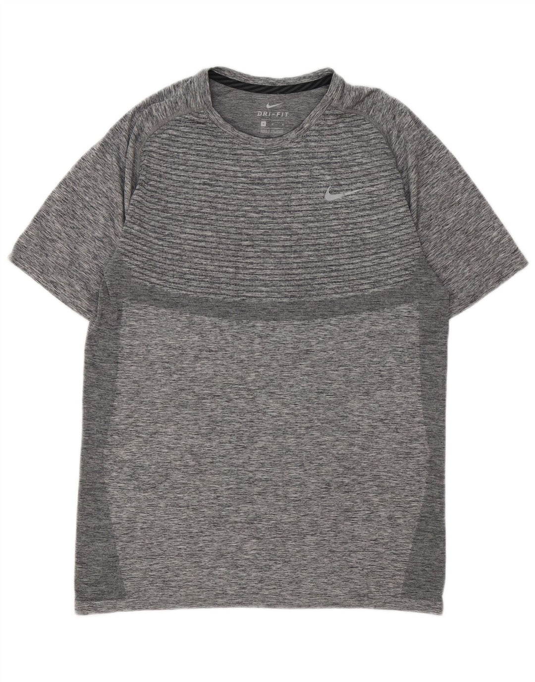 T-shirt damski Nike Dri Fit Top UK 14 Średni szary nakrapiany