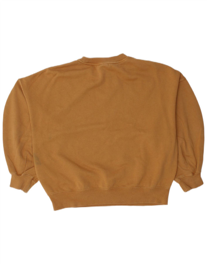 Damska bluza oversize Puma UK 14, średnia brązowa bawełna