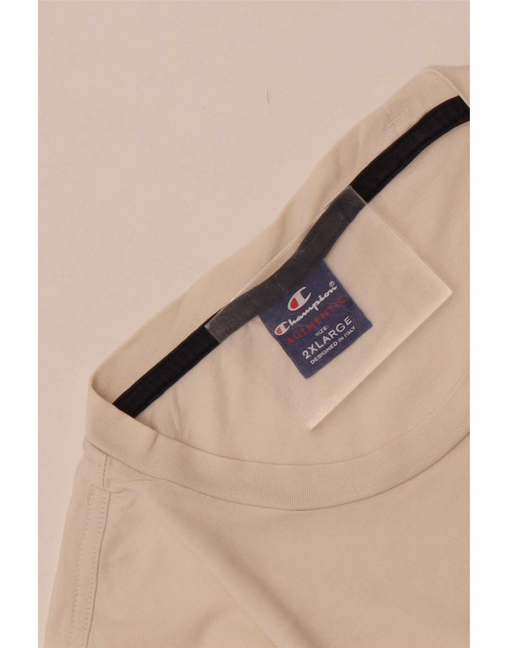 Koszulka męska Champion Top 2XL Off White