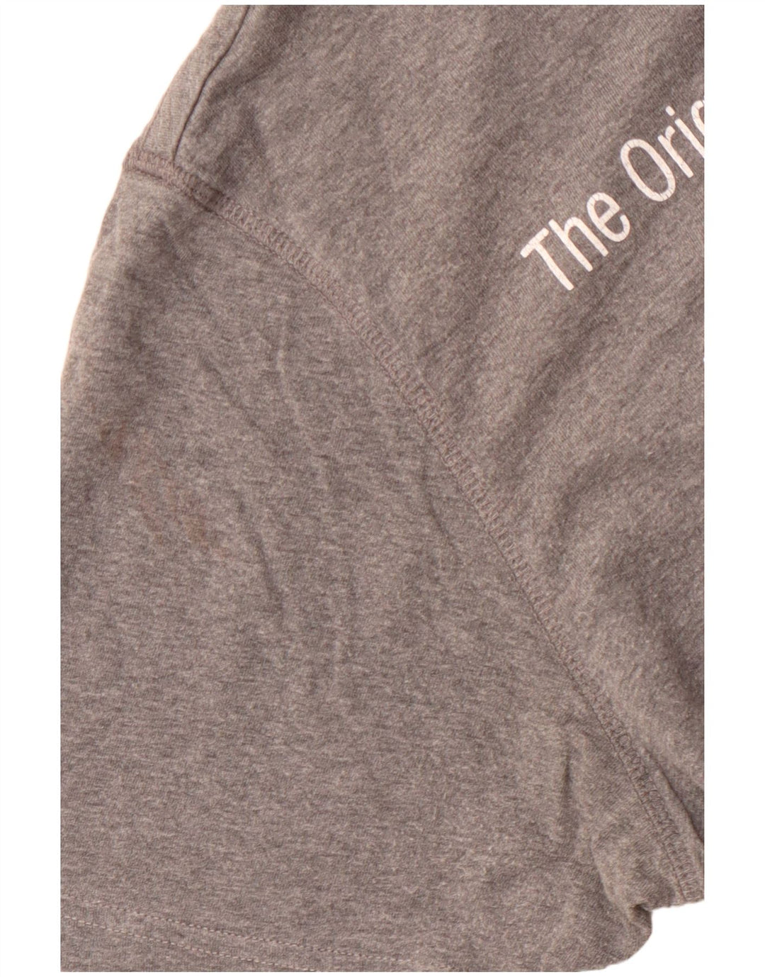 WOOLRICH Damska koszulka z grafiką Penn-Rich Top UK 14, duża, szara, nakrapiana