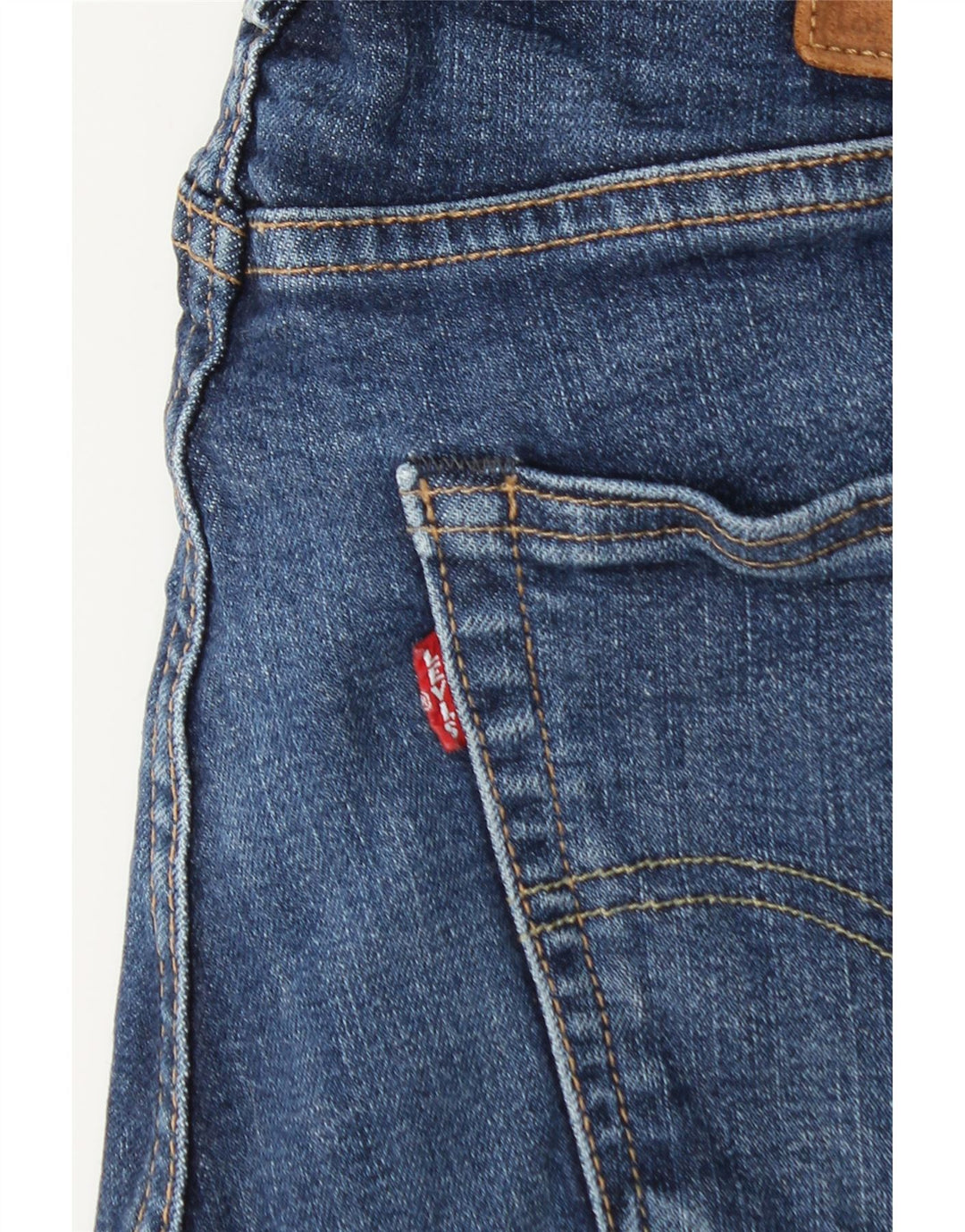 Męskie jeansy Levi's 511 Slim W34 L30 Niebieska bawełna