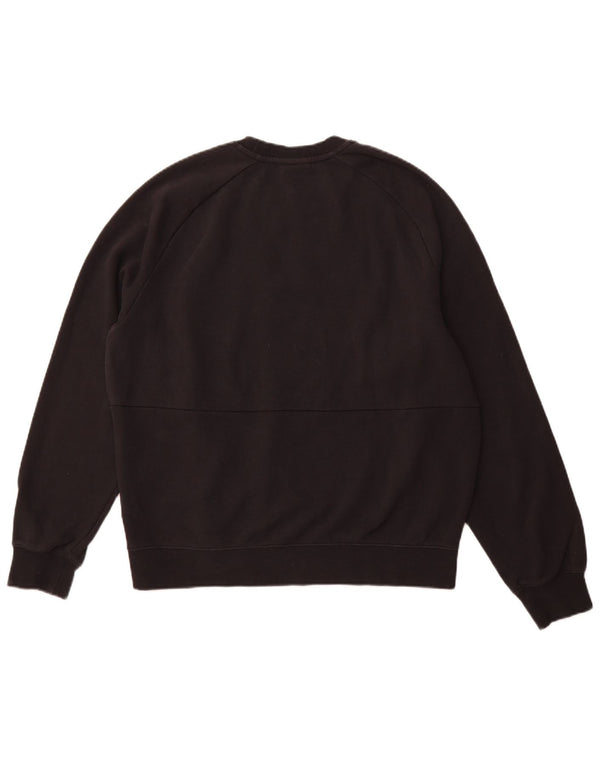 Męska bluza z grafiką NIKE, bawełniana, w kolorze średniej czerni, z blokami kolorów