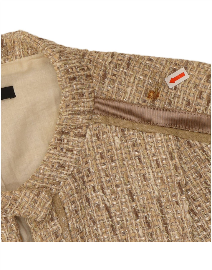 Płaszcz damski Hugo Boss UK 14, średni beż, bawełna