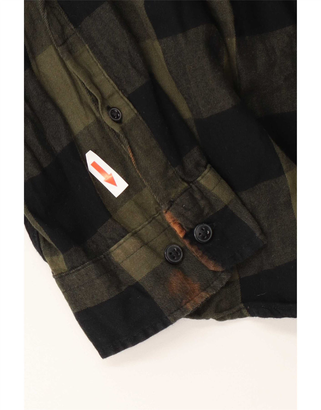 Męska koszula flanelowa Jack & Jones XL, zielona bawełniana kratka
