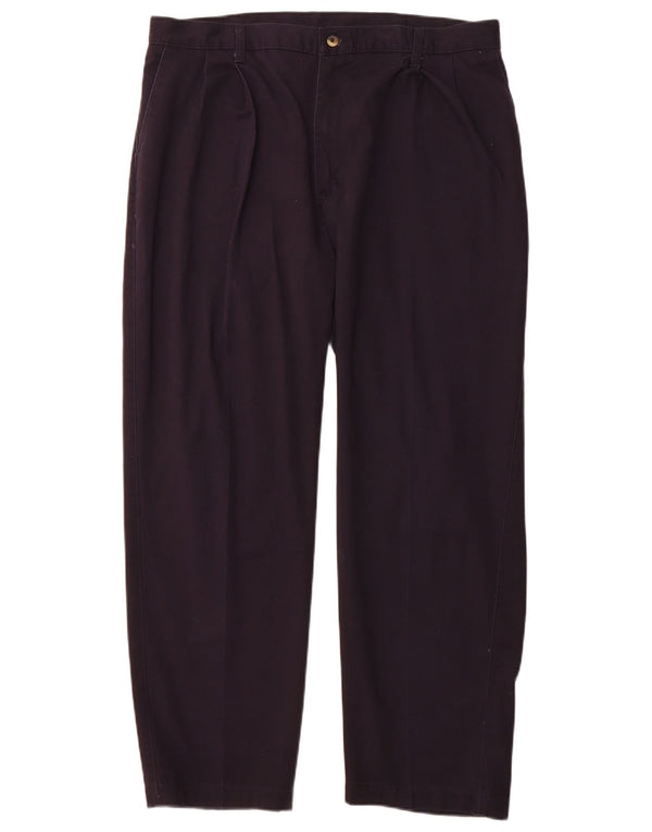 Męskie spodnie chino WRANGLER Timber Creek Pegged W38 L30 Granatowa bawełna