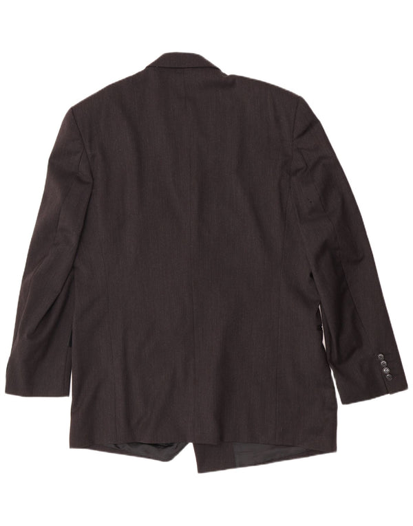 Męska marynarka dwurzędowa Pierre Cardin UK 44 2XL czarna