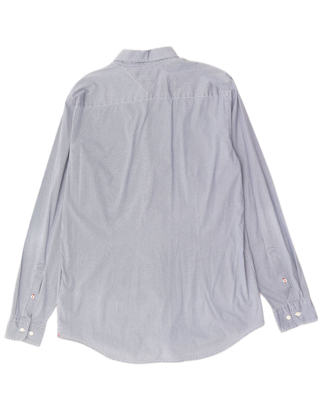 Koszula męska Tommy Hilfiger Slim Fit XL, niebieska, bawełniana w cętki