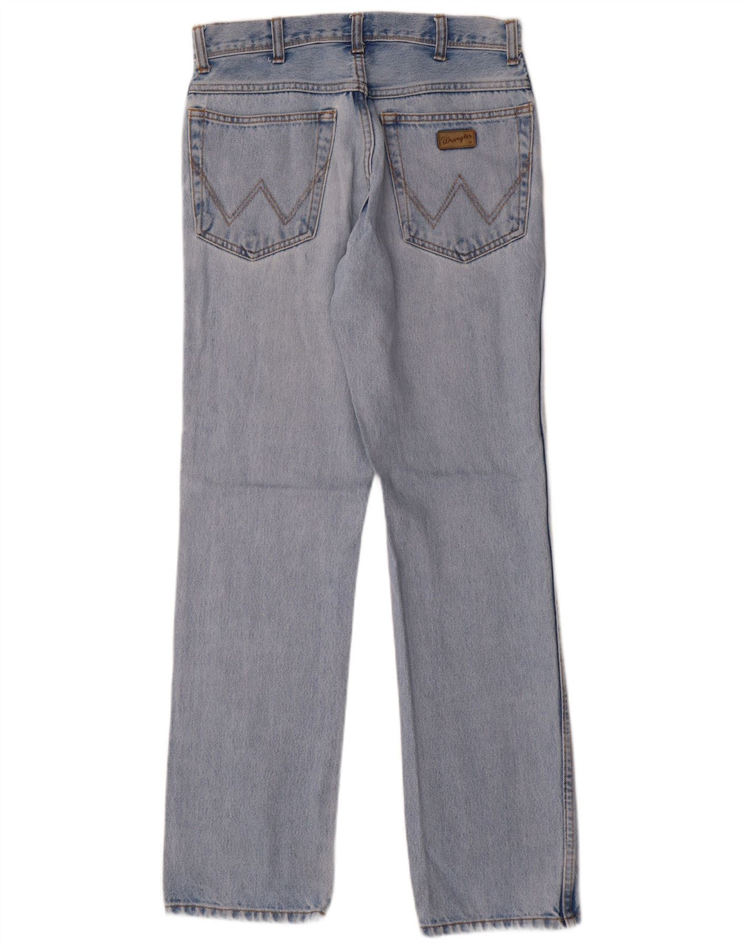 WRANGLER Męskie proste dżinsy o regularnym kroju W32 L32 Niebieskie, bawełniane