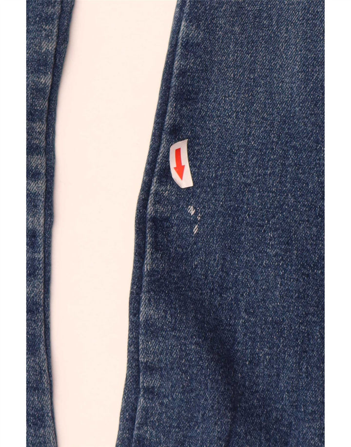 Damskie jeansy rozkloszowane Zara EU 38 Small W28 L34 Niebieskie bawełniane