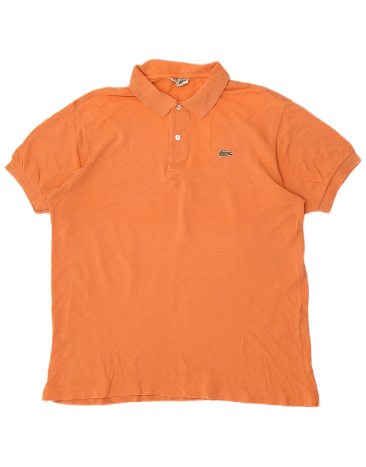 Męska koszulka polo Lacoste, rozmiar 6, XL, pomarańczowa