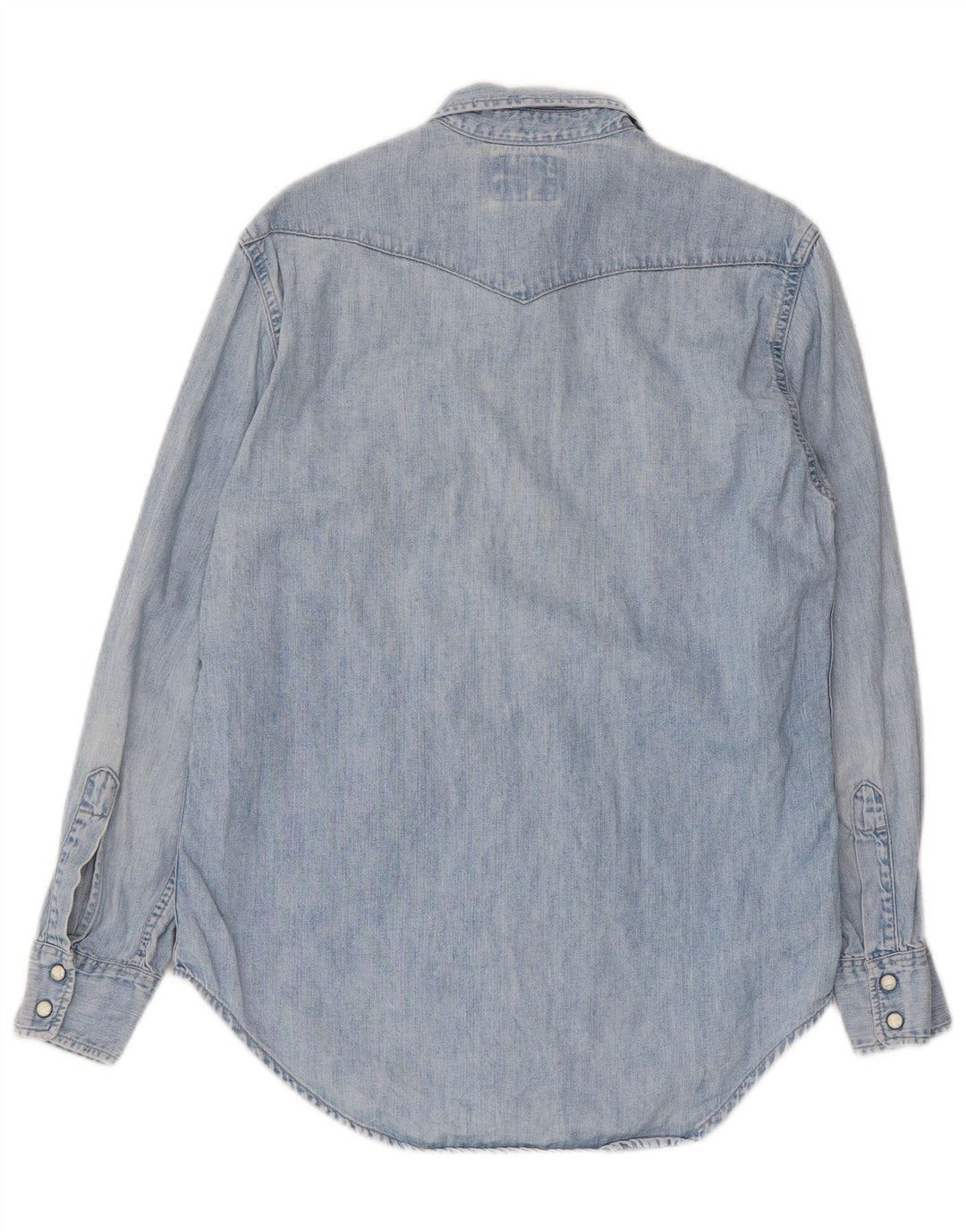 Męska koszula dżinsowa Levi's, mała, niebieska, bawełniana