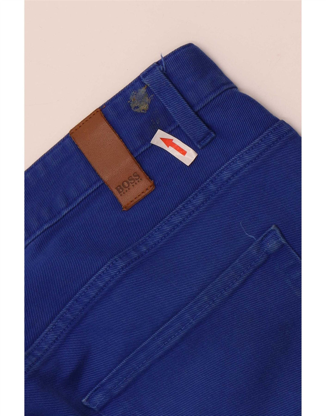 Męskie jeansy slim fit Hugo Boss W36 L32 Niebieskie bawełniane