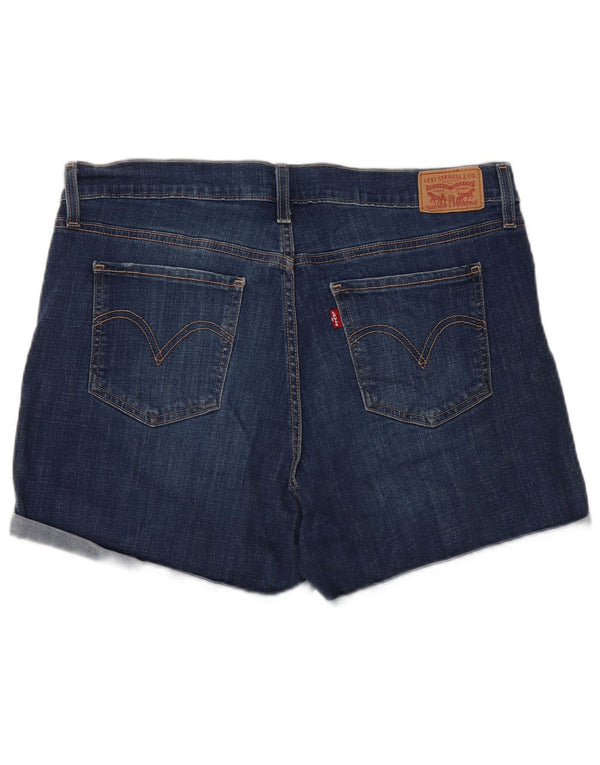 Damskie spodenki jeansowe LEVI'S W32, duże, niebieskie, bawełniane