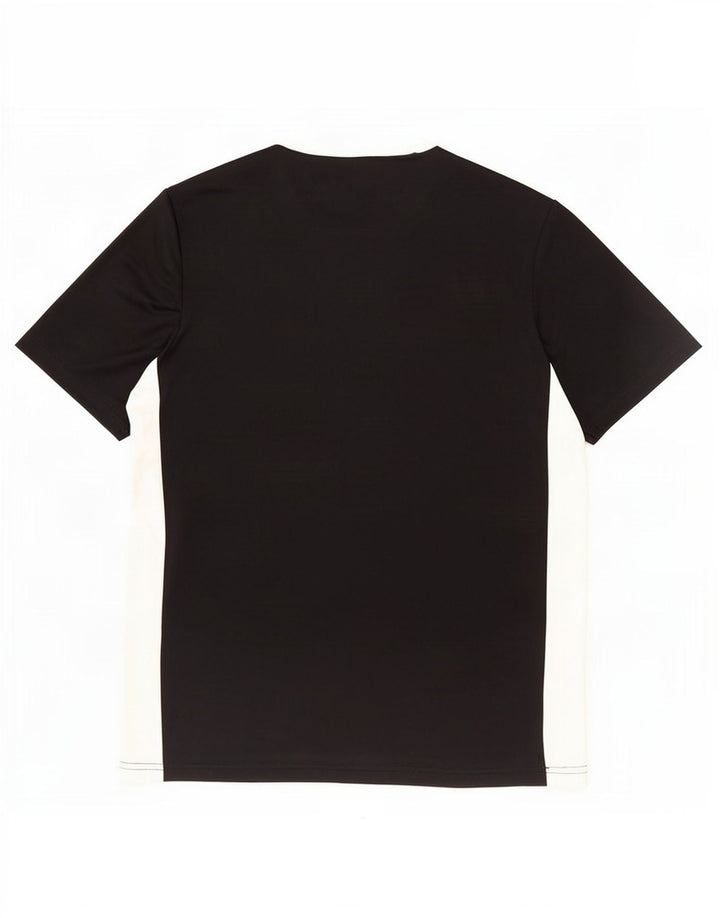 Męska koszulka Adidas Aeroready Top, mała, czarna, z poliestru z blokami kolorów