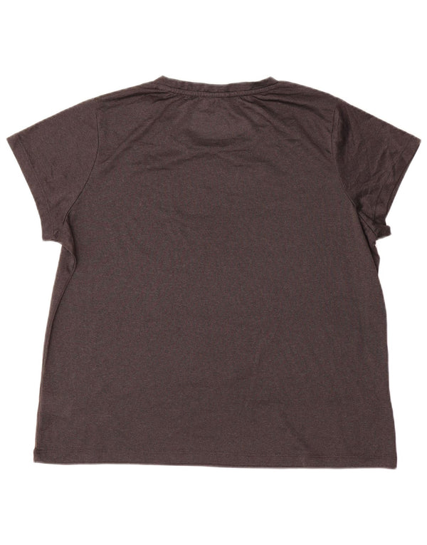 T-shirt damski Fila Top UK 16, duży, szary poliester