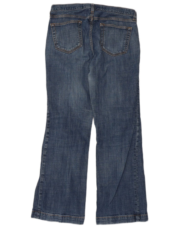 Gap Damskie jeansy Bootcut UK 12 Medium W30 L29 Niebieskie bawełniane