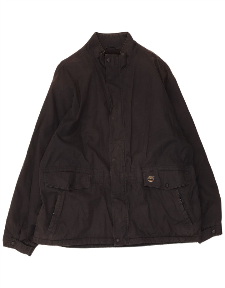 Męska kurtka wiatrówka Timberland UK 42 XL, czarny nylon