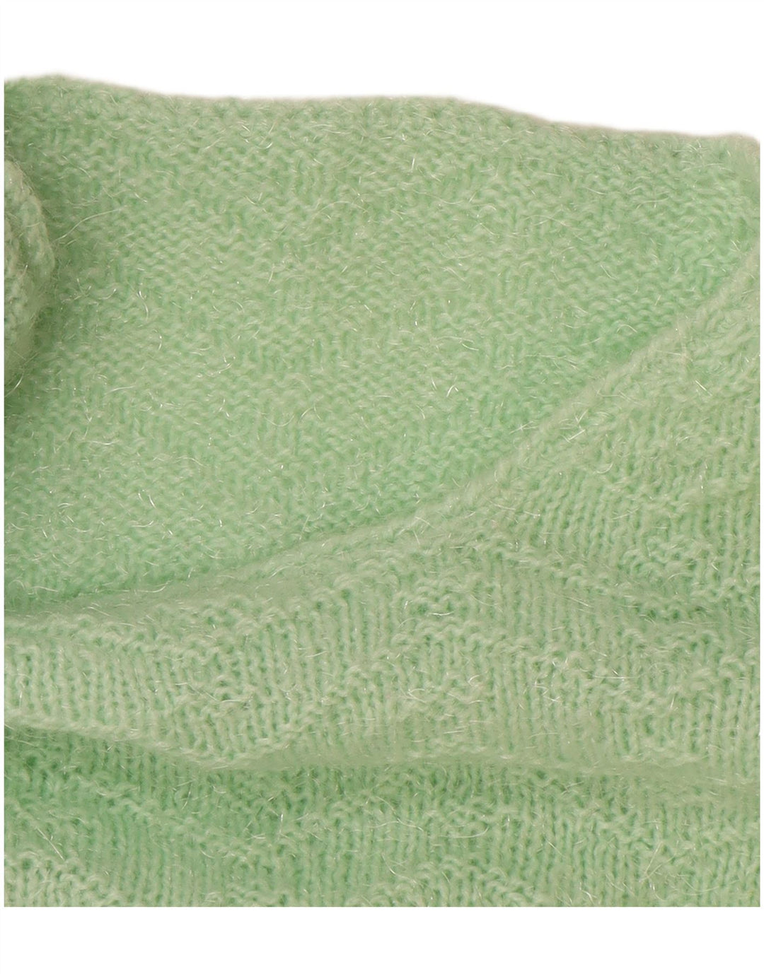 Sweter damski VINTAGE z dekoltem w łódkę UK 18 XL Zielony