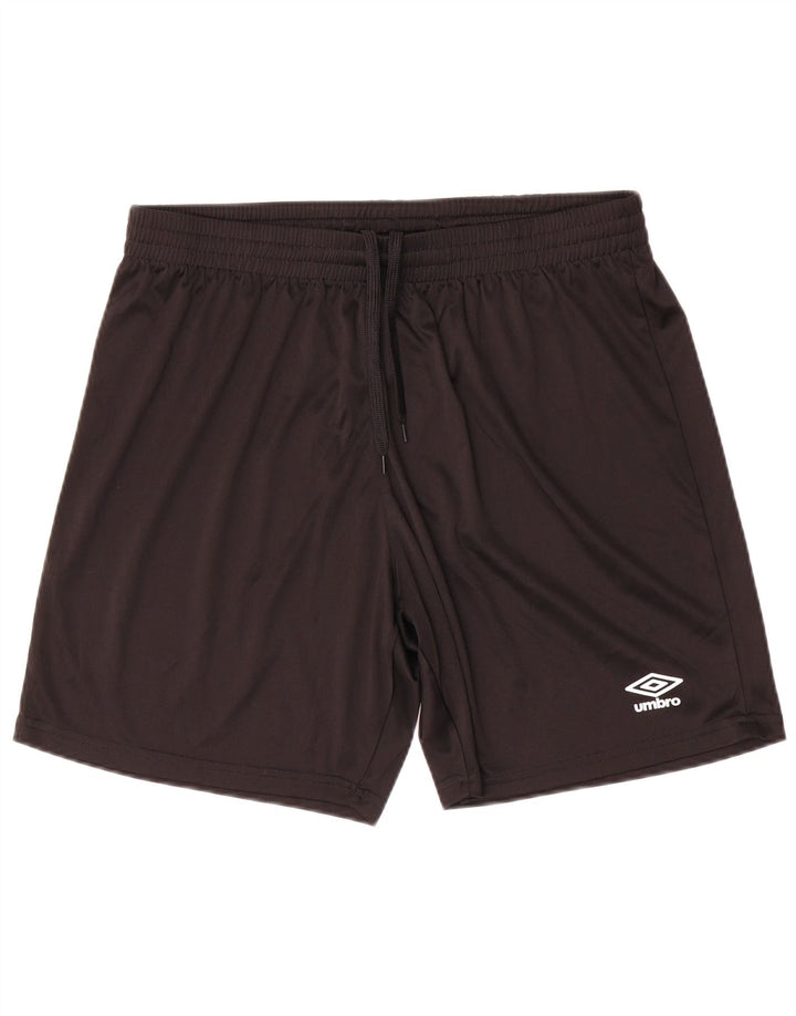 Męskie spodenki sportowe Umbro XL, czarny poliester