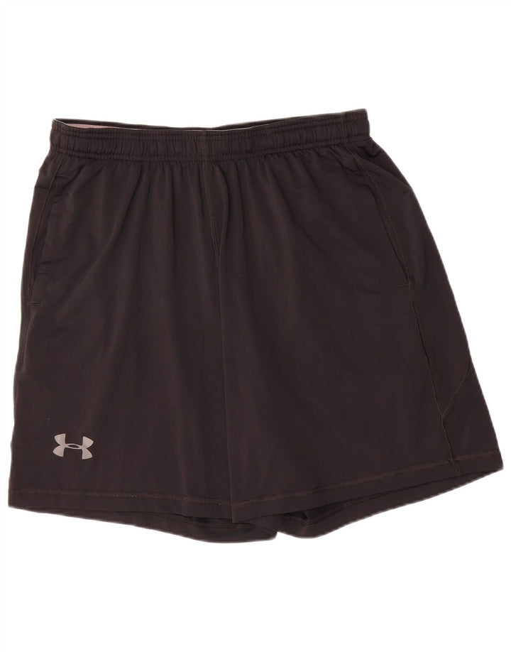 Męskie spodenki sportowe Under Armour, duże, czarne, poliestrowe