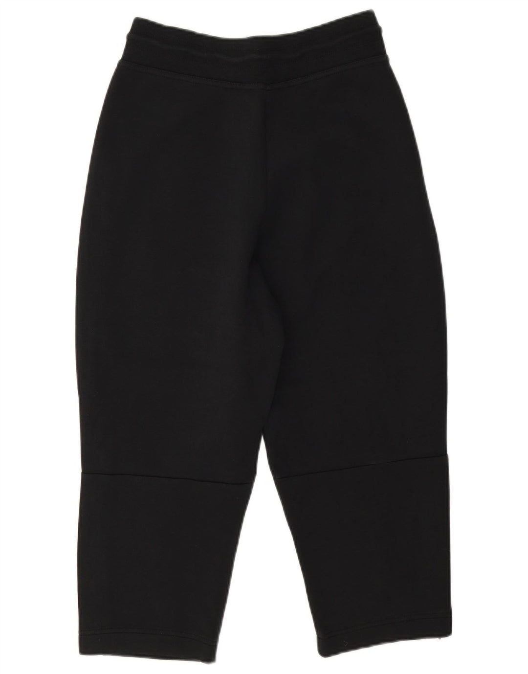 Męskie spodnie dresowe Nike Capri, małe, czarne, bawełniane z blokami kolorów