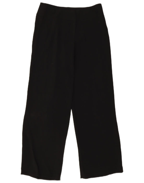 Proste spodnie damskie Coast UK 14 Large W32 L33 Czarny Acetat