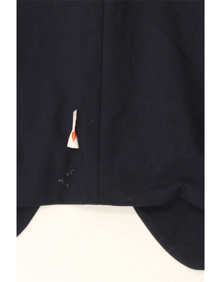 Ted Baker Męska marynarka slim fit zapinana na 2 guziki, UK 46 3XL, granatowa, wełniana