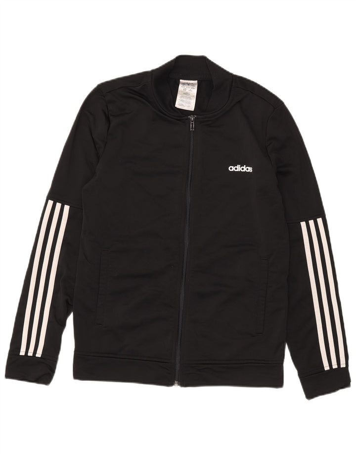 Damska bluza dresowa Adidas UK 12/14 Średni czarny poliester