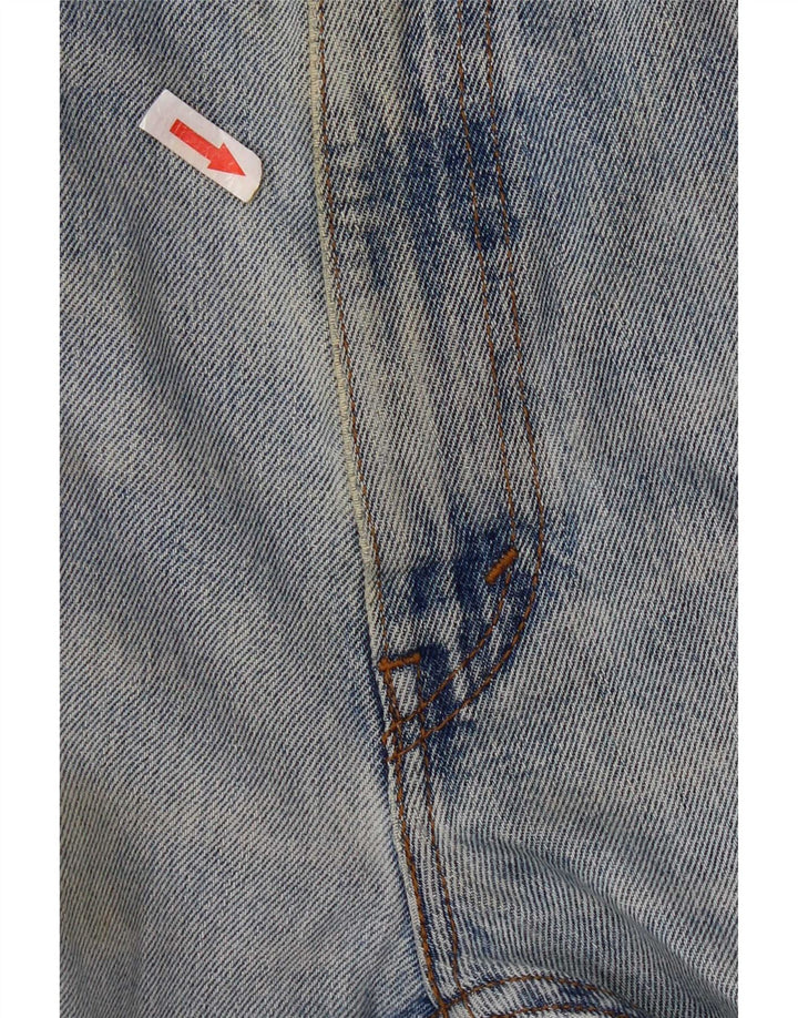 Męskie jeansy Levi's 505 w trudnej sytuacji W34 L28 Niebieska bawełna
