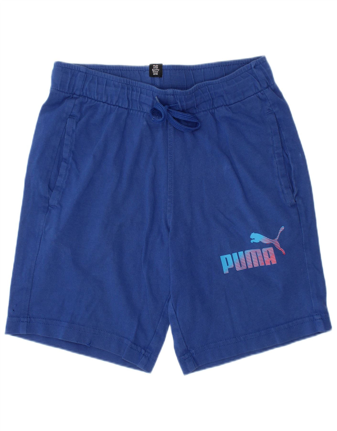 Chłopięce spodenki sportowe PUMA 7-8 lat, niebieskie