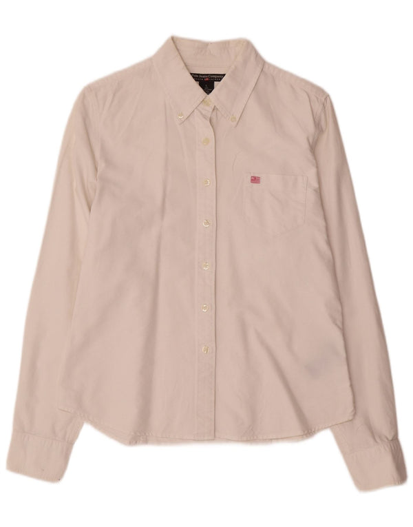 Koszula damska Polo Ralph Lauren UK 16, duża, biała, bawełniana