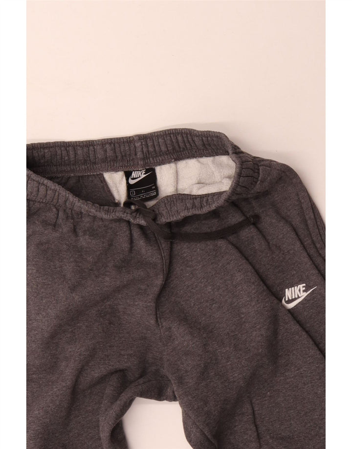 Męskie spodnie dresowe Nike, małe, szare, bawełniane